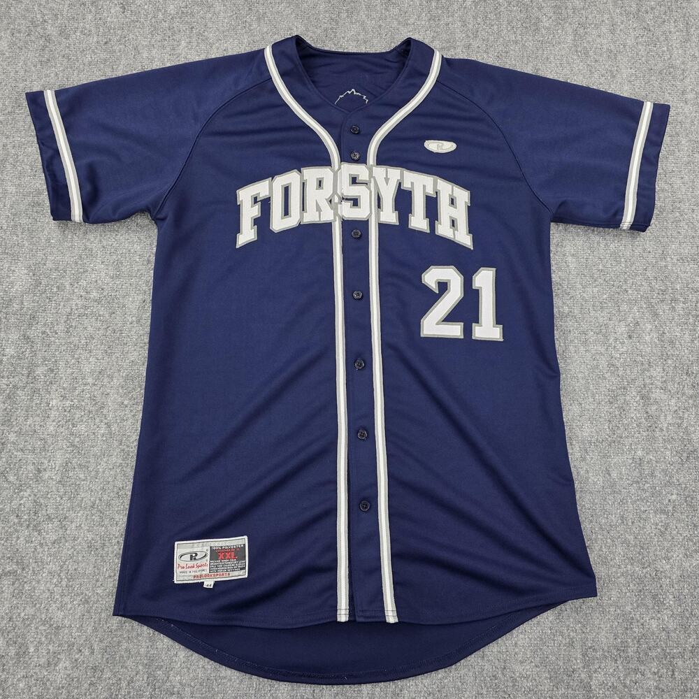Forsyth Baseball Jersey Womens 2XL Button Front Pro Look NCAA Softball 21